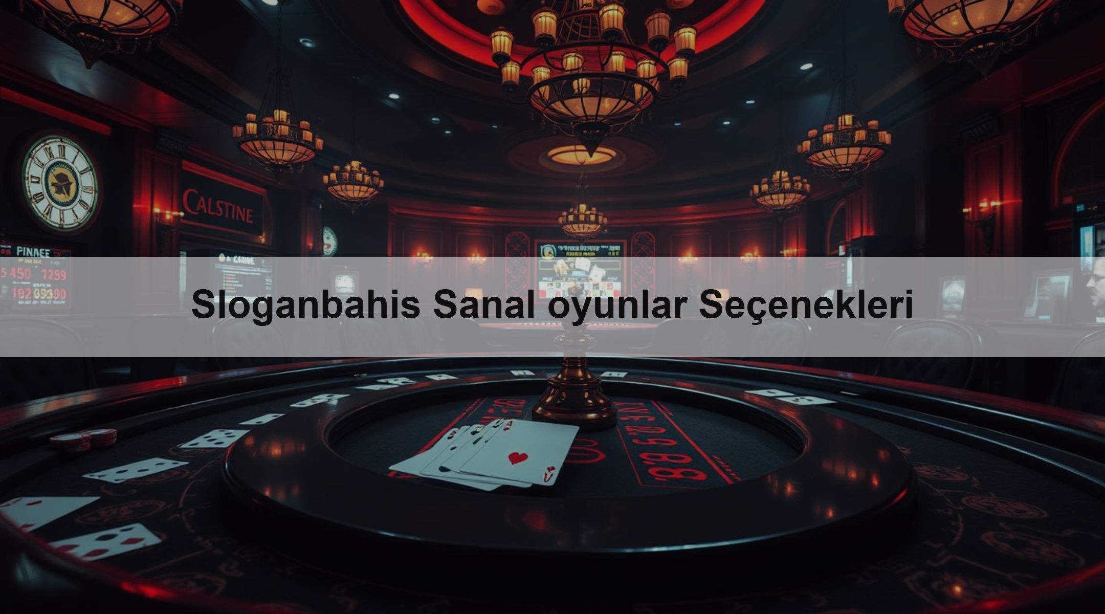 Sloganbahis Sanal oyunlar Seçenekleri